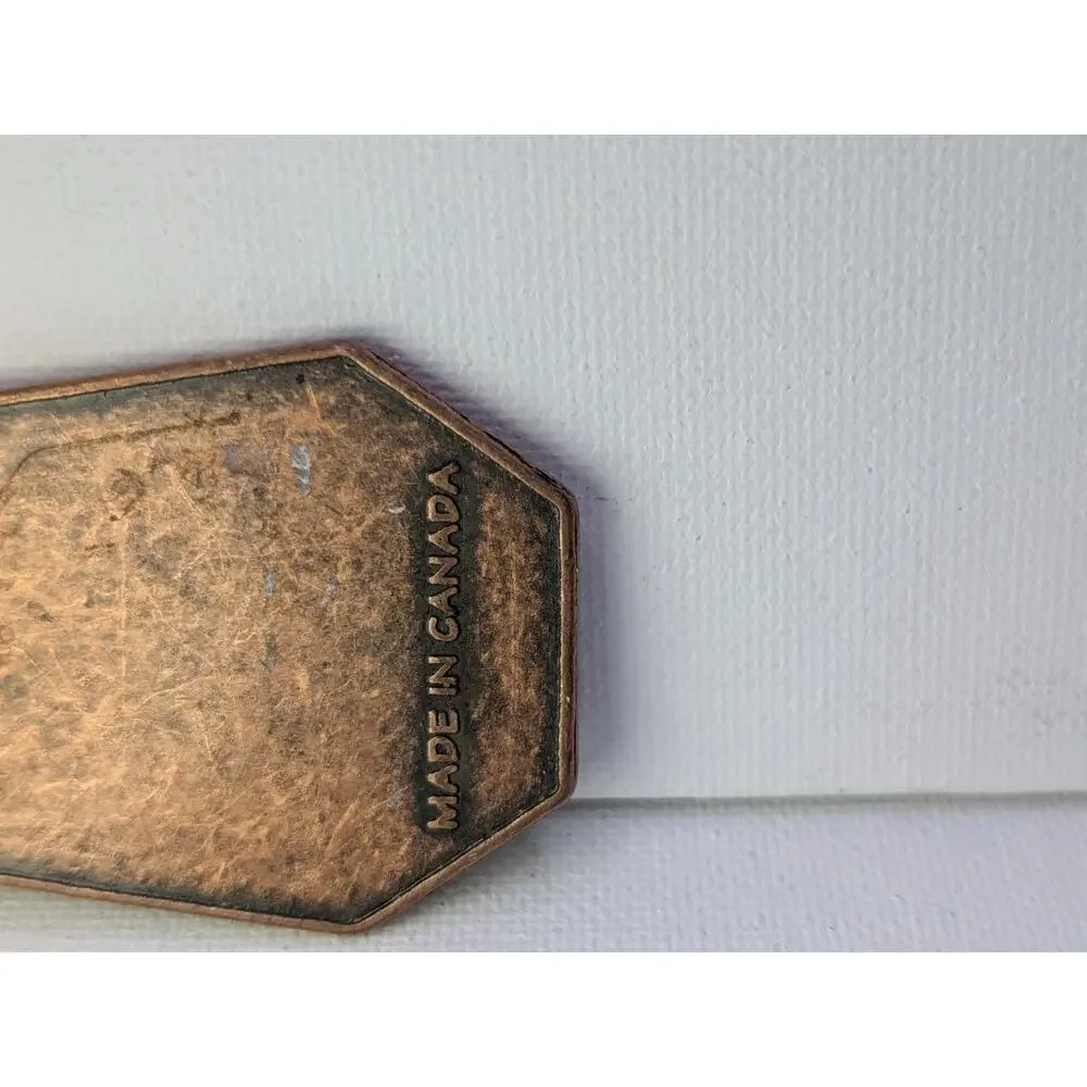 1999 Devil Mountain Brewing Company Bottle Opener Copper Tone Breweriana Canada